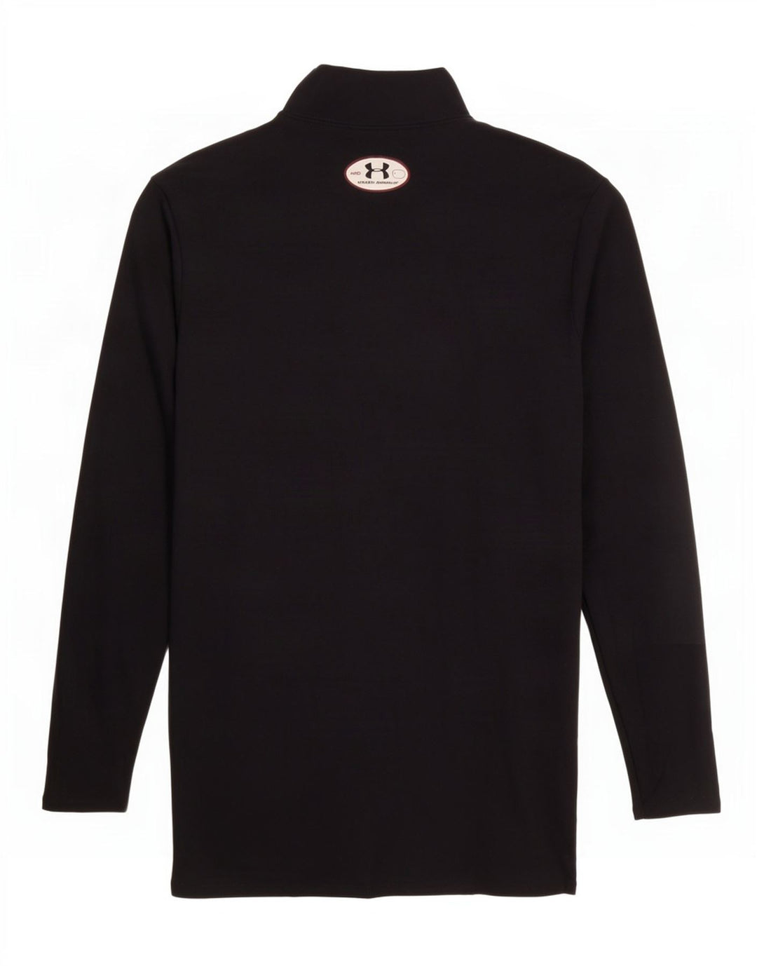 Under Armour Herren-Oberteil mit langen Ärmeln, mittelschwarzes Nylon