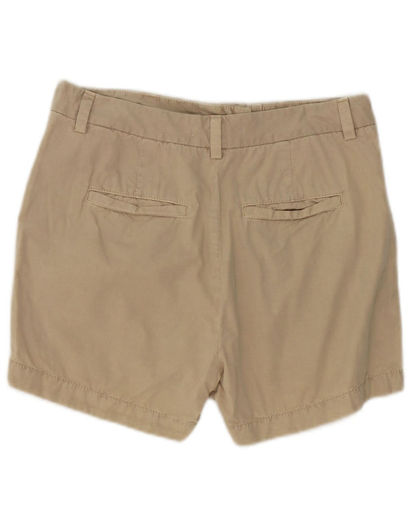 Marks & Spencer Damen Chinoshorts UK 8 Small W28 Beige Baumwolle