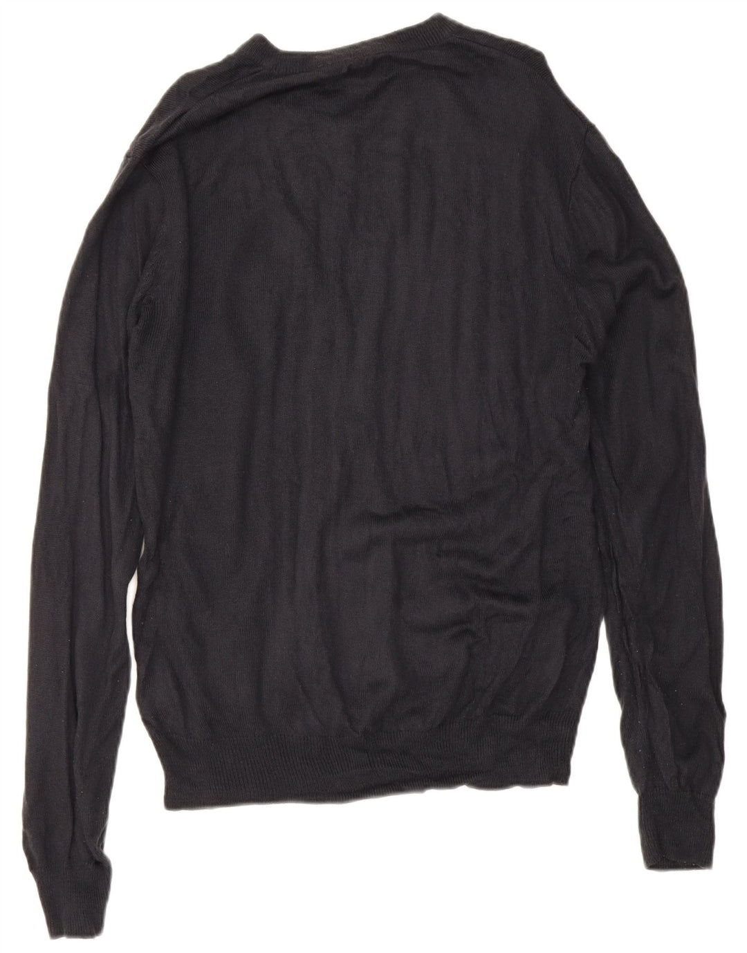 Pierre Cardin Herren-Pullover mit V-Ausschnitt, Mittelblau, Acryl
