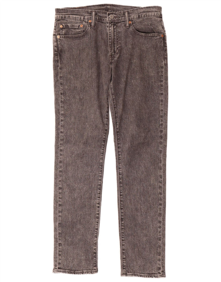 Levi's Herren 511 Slim Jeans W32 L32 Grau gefleckte Baumwolle