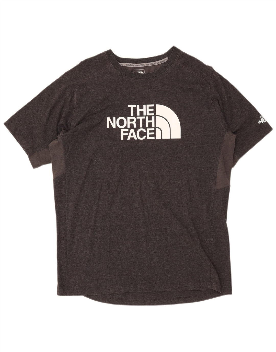 The North Face Herren-T-Shirt mit Grafik, Größe L, Grau
