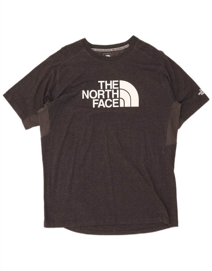 The North Face Herren-T-Shirt mit Grafik, Größe L, Grau