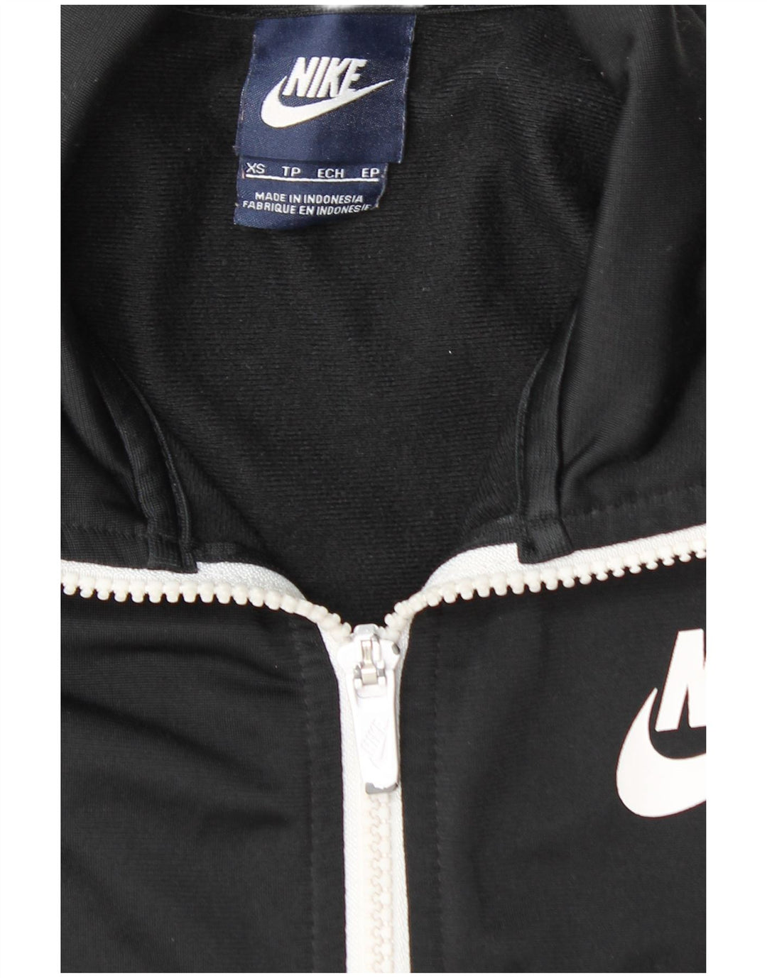 NIKE Damen-Trainingsanzugoberteil mit lockerer Passform, UK 6, XS, Schwarz, Farbblock