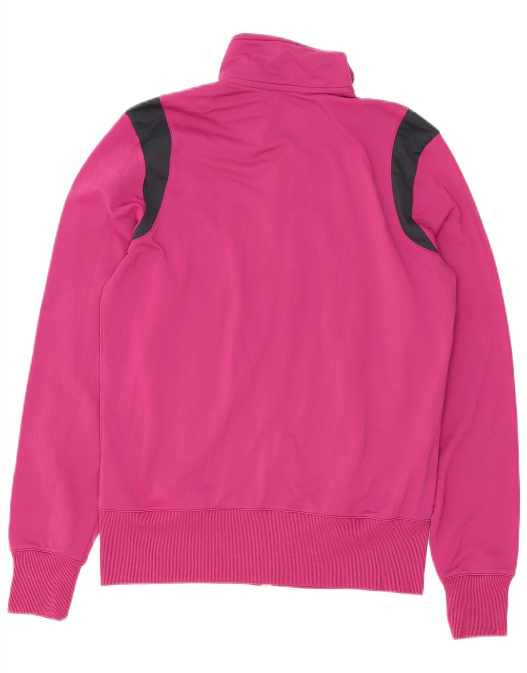 NIKE Damen-Trainingsanzug-Top-Jacke, UK 16, groß, rosa, Farbblock-Polyester