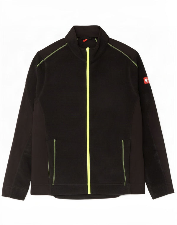 Engelbert Strauss Herren Fleecejacke UK 42 XL Schwarz Polyester