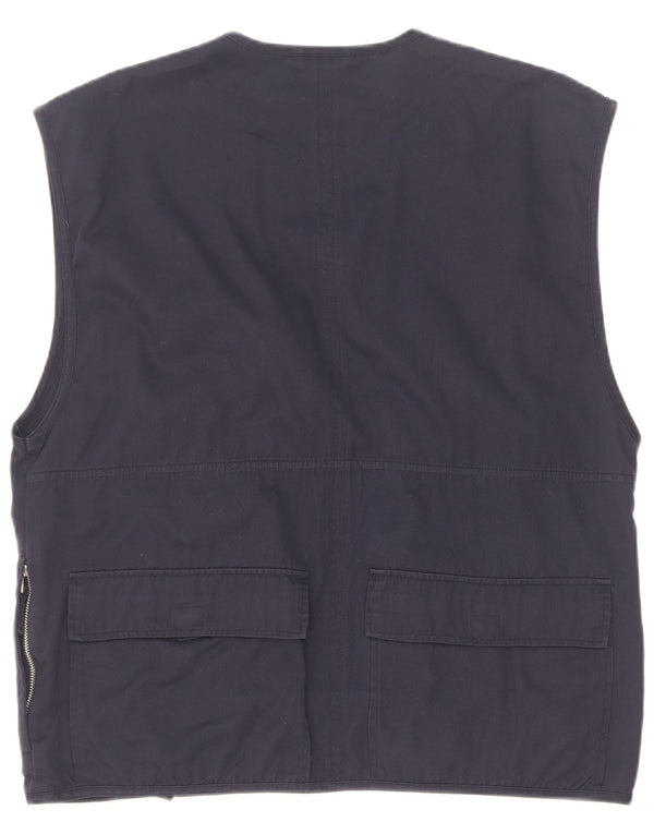 Master Herren Utility Gilet UK 42 XL Marineblau Polyester