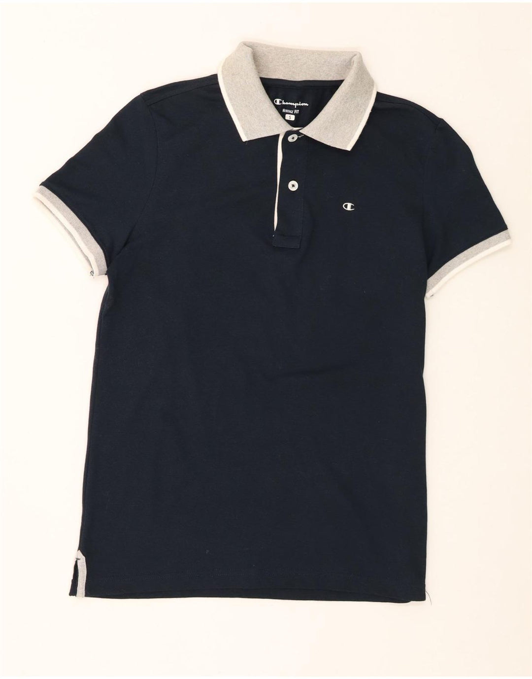 Champion Herren-Poloshirt, klein, marineblau, Baumwolle