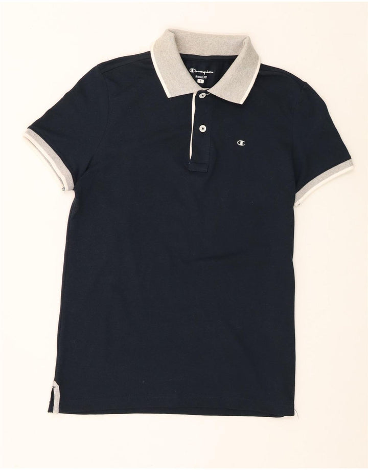 Champion Herren-Poloshirt, klein, marineblau, Baumwolle