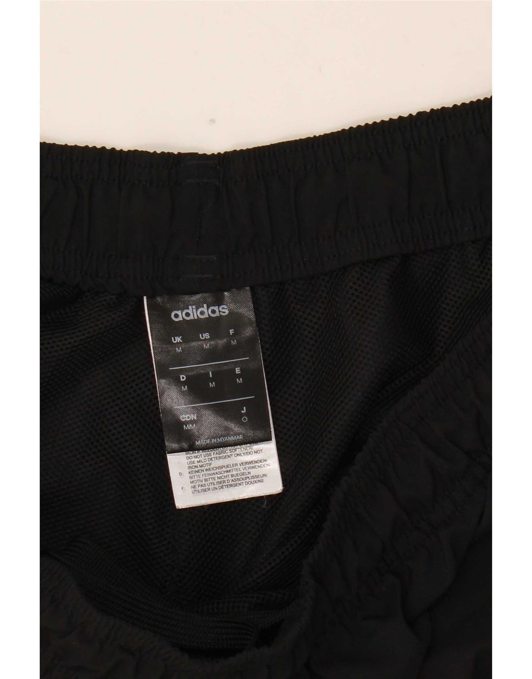 Adidas Herren Sportshorts Medium Schwarz Polyester