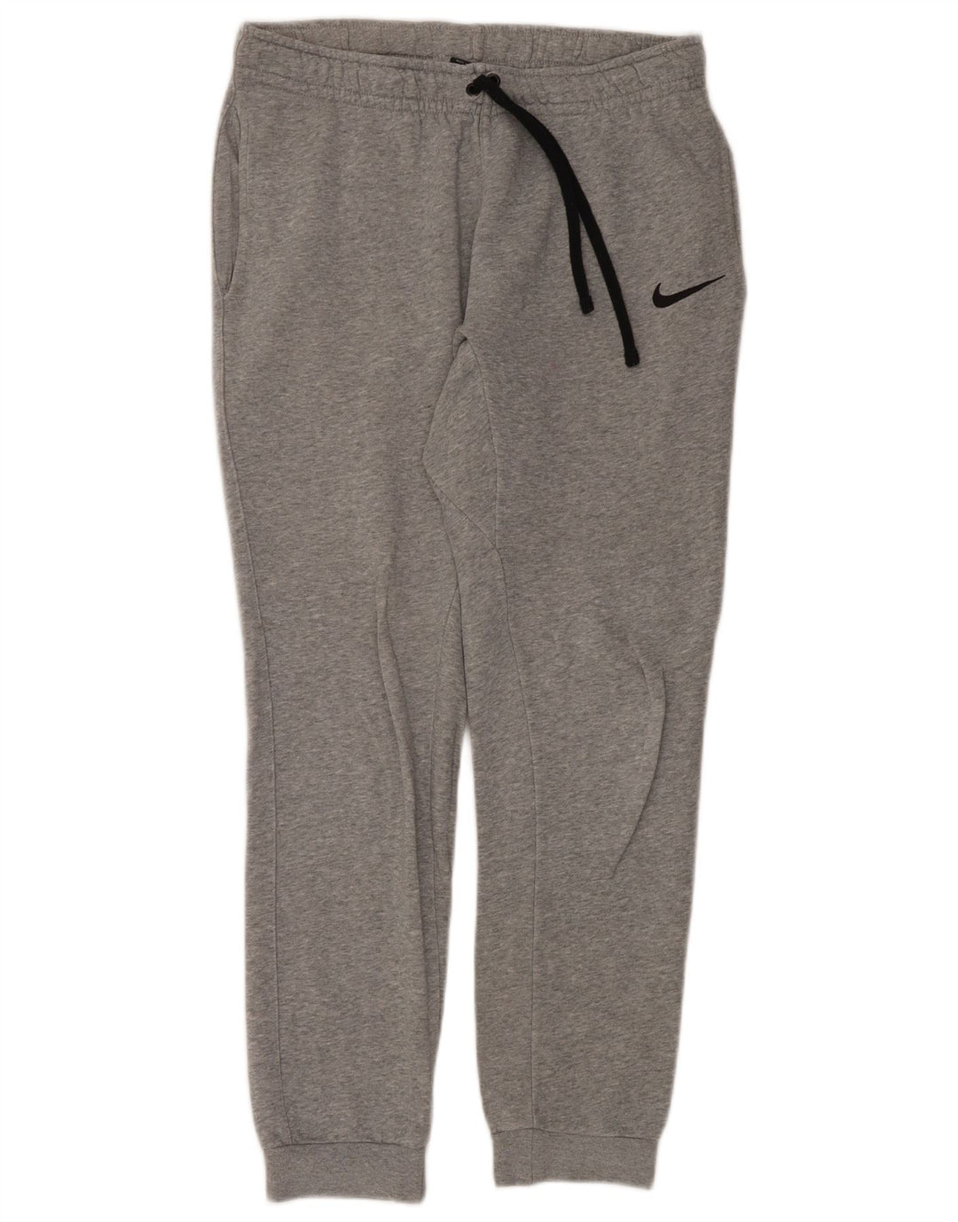NIKE Herren-Trainingshose, Jogginghose, mittelgrau gefleckte Baumwolle