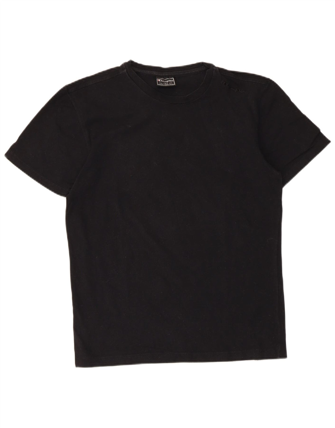 Champion Herren T-Shirt Top Large Schwarz Baumwolle