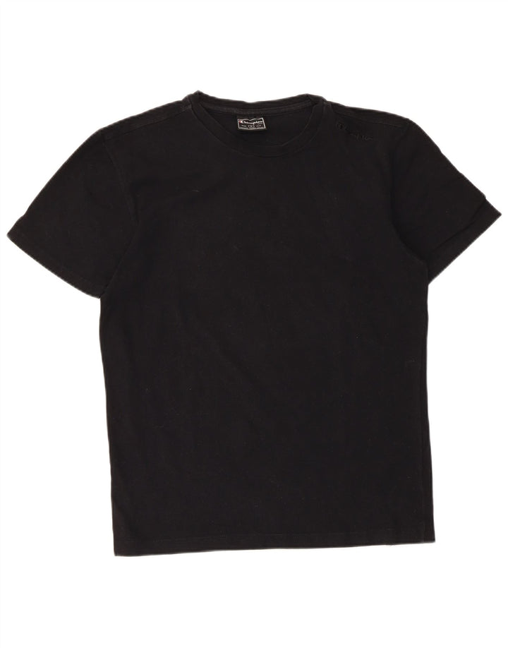 Champion Herren T-Shirt Top Large Schwarz Baumwolle