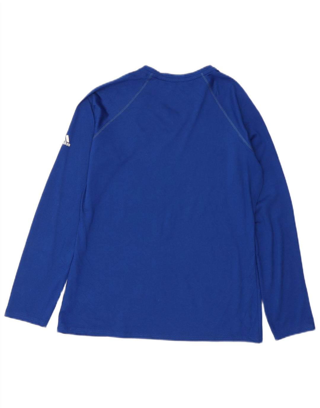 Adidas Jungen Climalite Graphic Top Langarm 13-14 Jahre Mittelblau