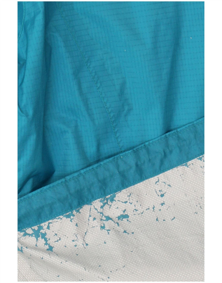 Marmot Damen-Regenjacke mit Kapuze, UK 16, großes blaues Nylon