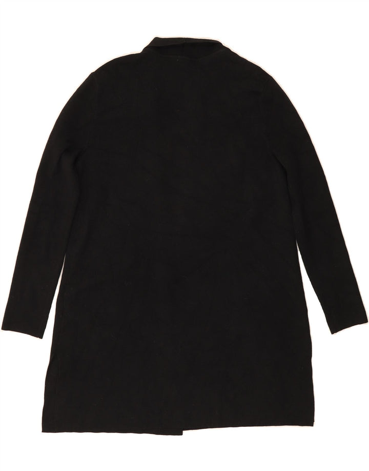JOHN LEWIS Womens Oversized Longline Cardigan Sweater UK 10 Small Black Vintage John Lewis and Second-Hand John Lewis from Messina Hembry 