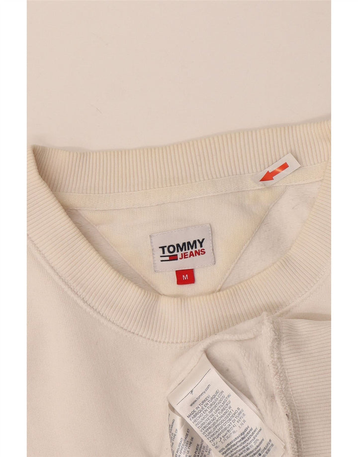 Tommy Hilfiger Herren-Sweatshirt mit Grafik, mittelweiße Baumwolle