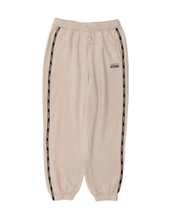 Adidas Damen Graphic Trainingshose Jogger UK 18 XL Weiß Sport