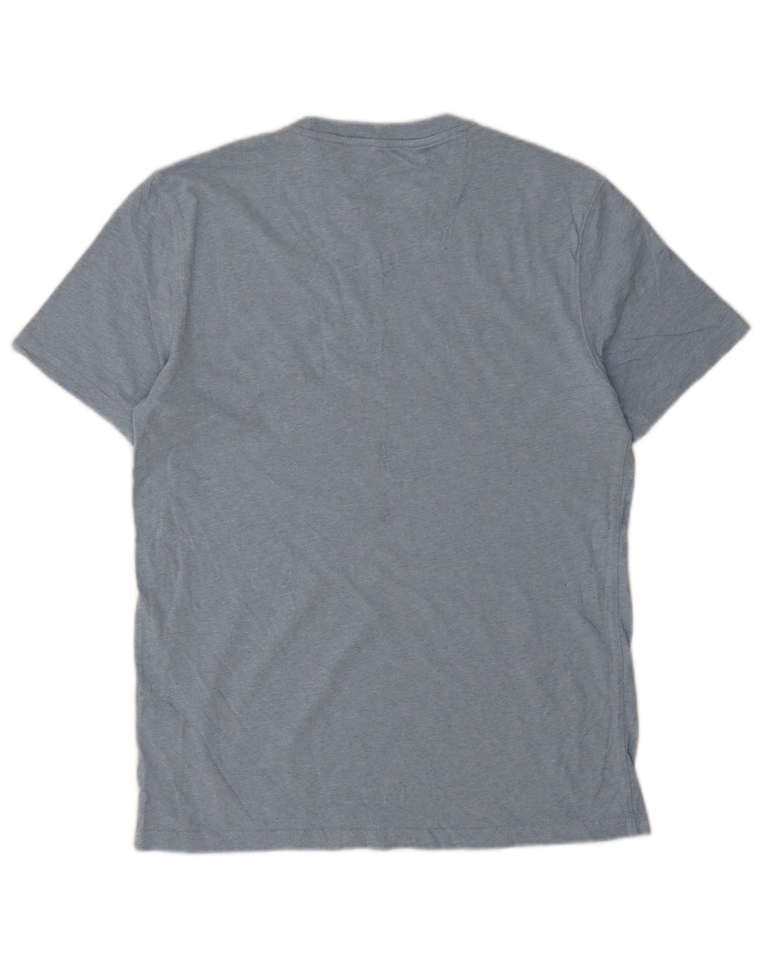 Fat Face Herren-T-Shirt aus mittelblauer Baumwolle