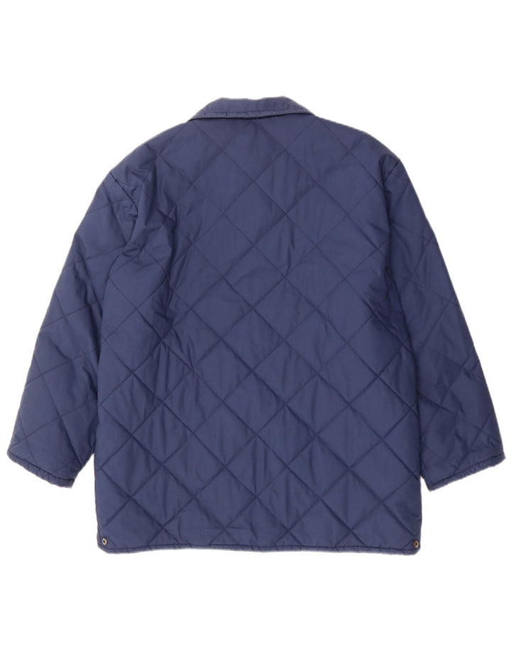 Fila Herren Steppjacke XL Marineblau