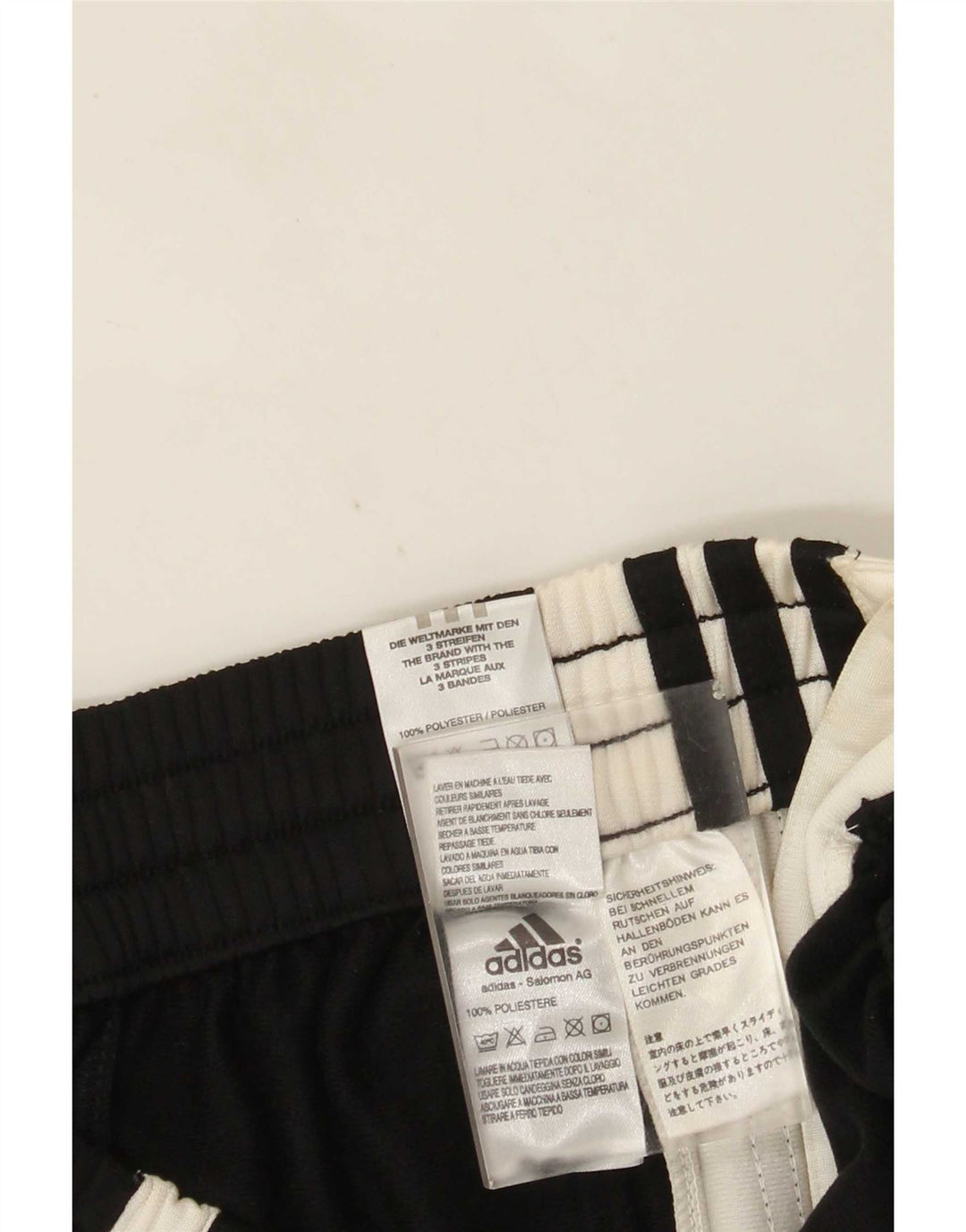 Adidas Herren-Trainingshose, Größe S, Schwarz, Colourblock-Polyester