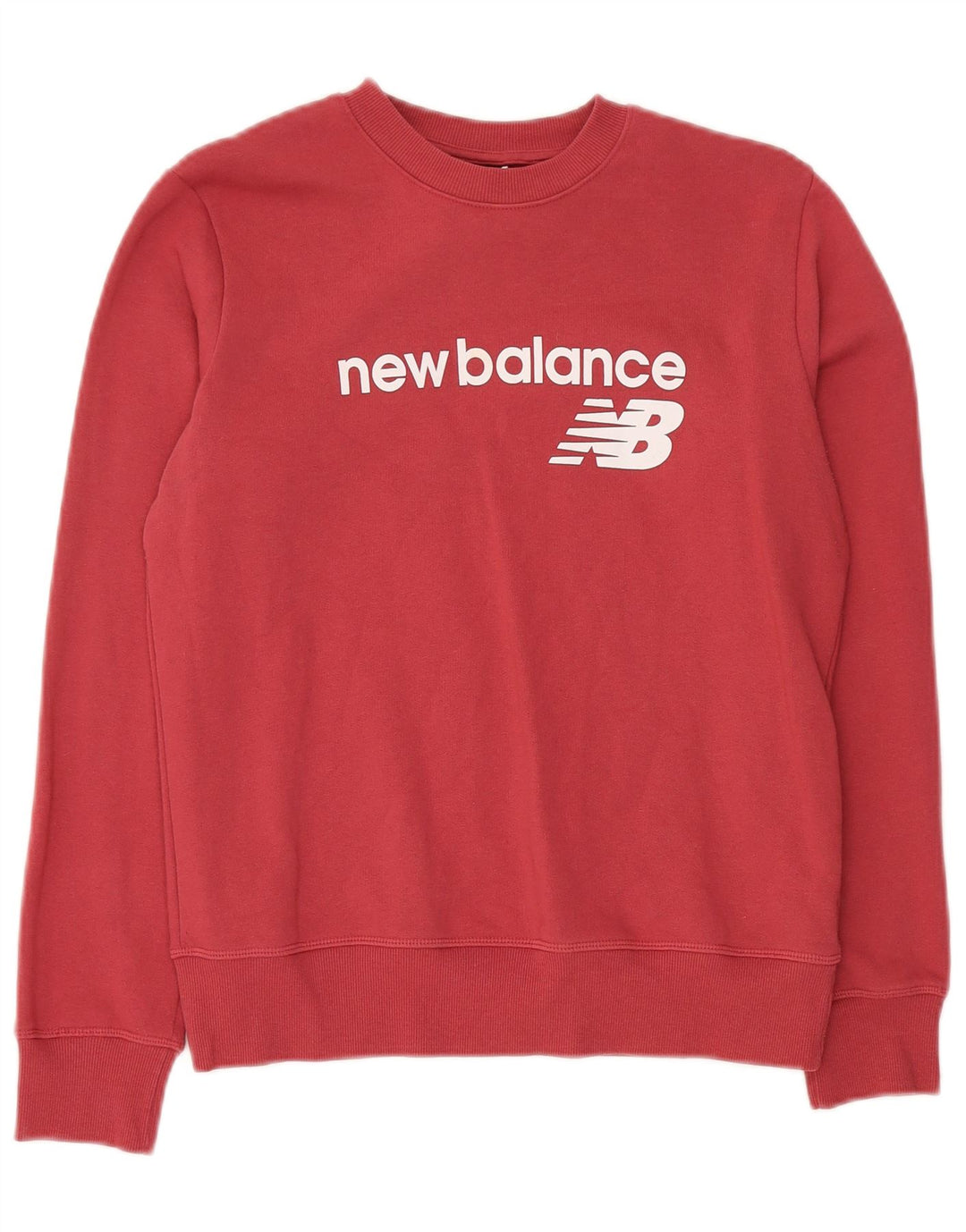 New Balance Herren-Sweatshirt mit Grafik, Größe S, Rot, Baumwolle