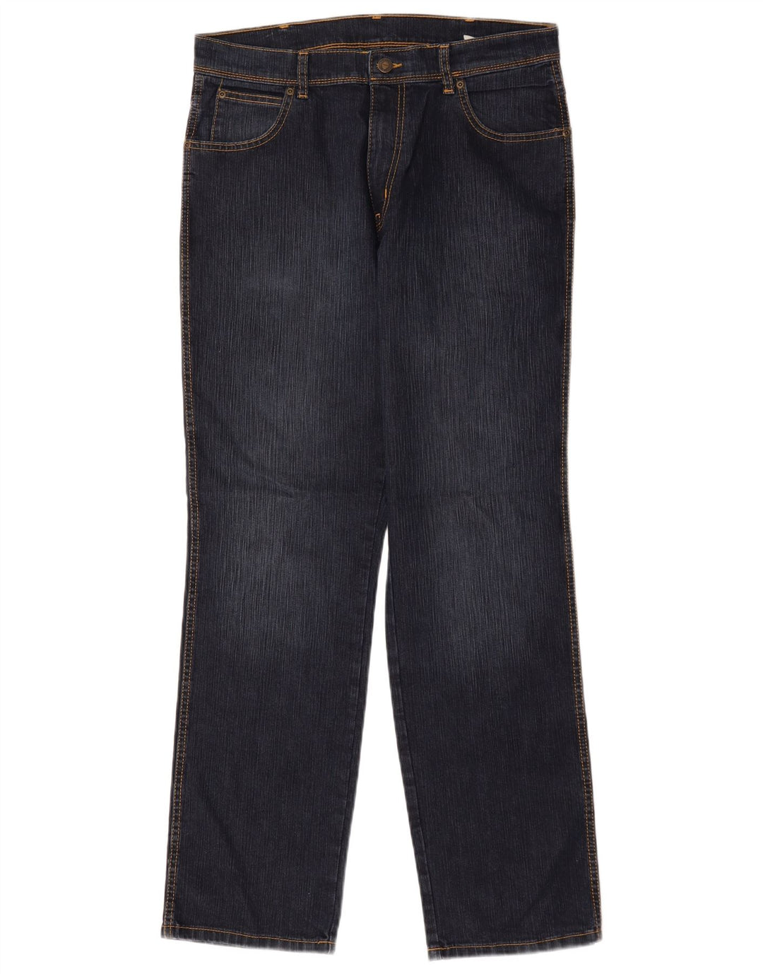 Wrangler Herren-Jeans mit normaler Passform, gerade Passform, W34, L32, Marineblau, Baumwolle