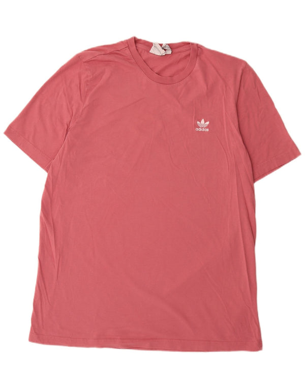 Adidas Herren T-Shirt Top XL Rosa Baumwolle