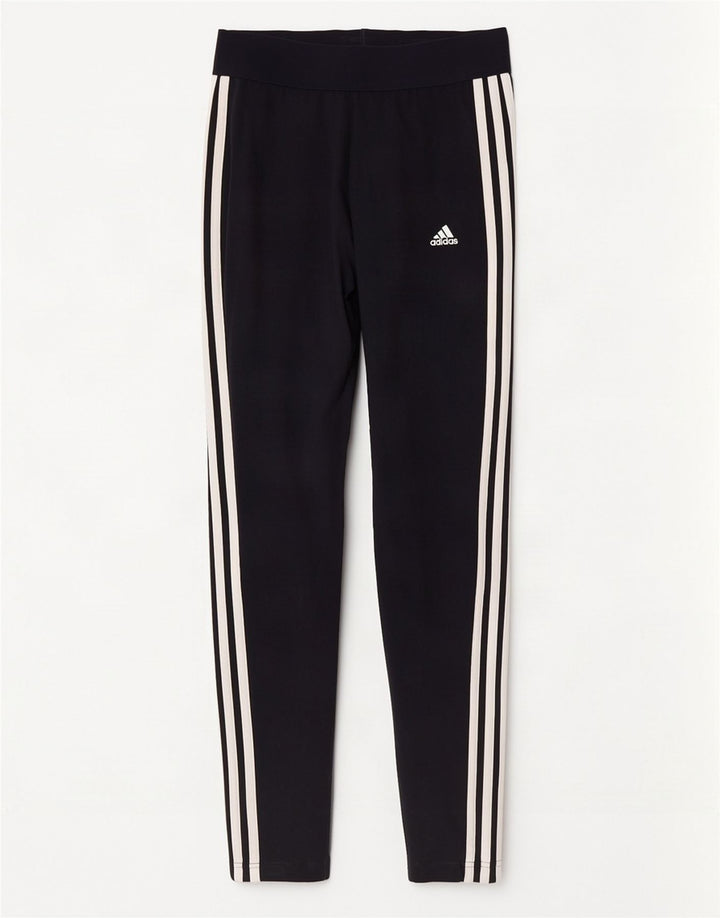 Adidas Damen Leggings UK 16/18 Large Marineblau