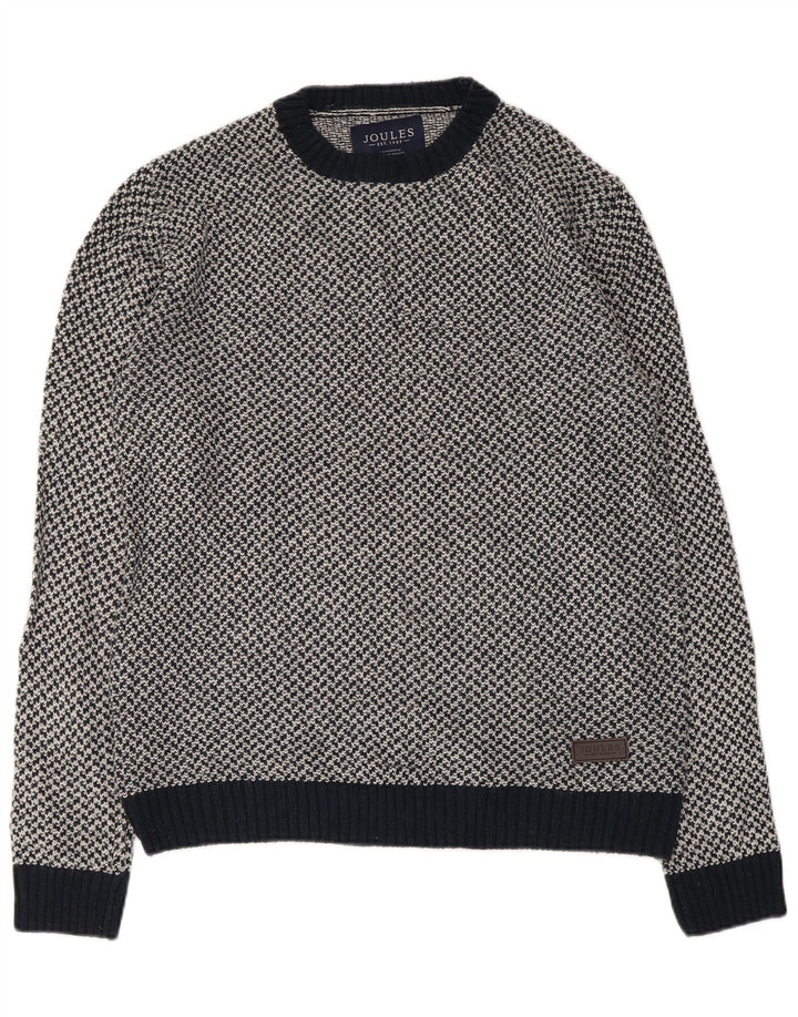 Joules Herren-Pullover mit Rundhalsausschnitt, Mittelblau, Acryl