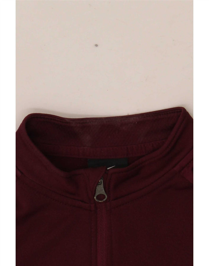 Nike Dri Fit Graphic Pullover-Trainingsanzug für Jungen, 12–13 Jahre, Größe L, Burgunderrot