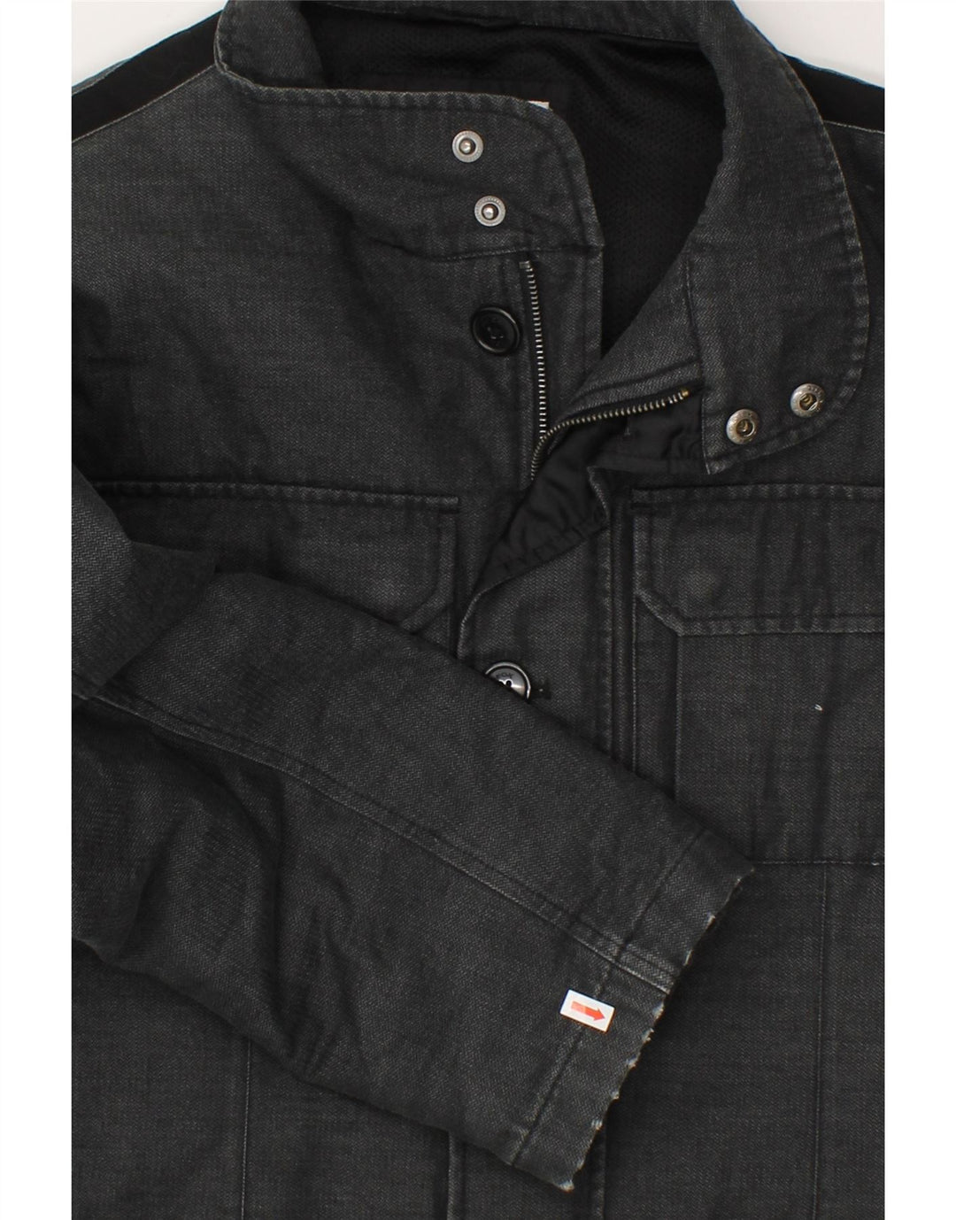 GEOX Herren Respira Mantel UK 44 2XL Grau Polyester