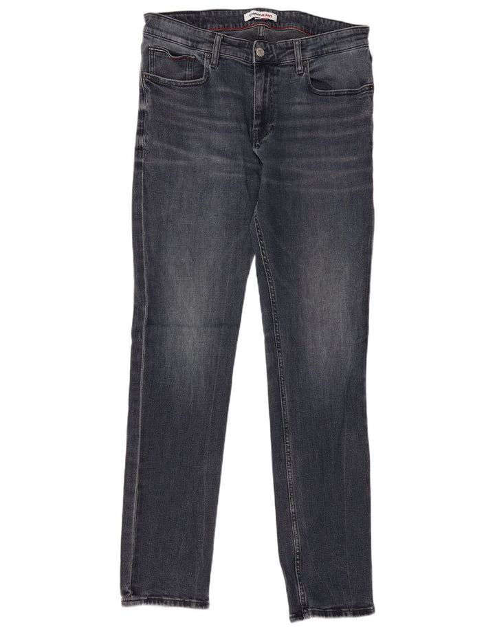 Tommy Hilfiger Herren Ryan Straight Jeans W34 L34 Marineblau Baumwolle