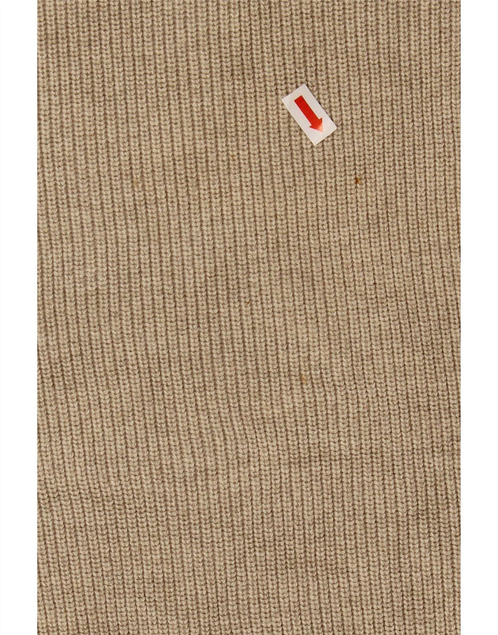 Eddie Bauer Herren-Pullover mit Rundhalsausschnitt, groß, beige Baumwolle