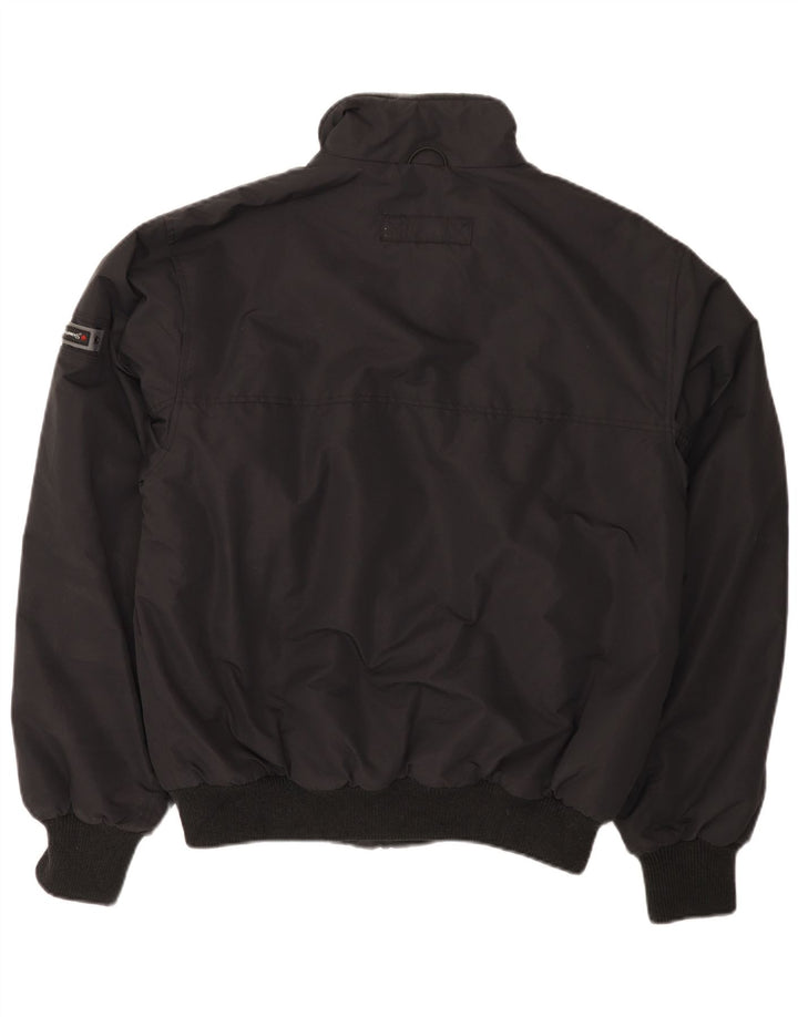 Canadiens Herren Bomberjacke UK 42 XL Schwarz Nylon