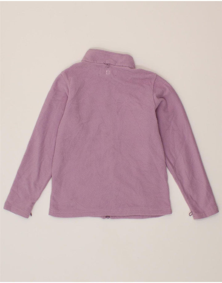 MOUNTAIN WAREHOUSE Girls Fleece Jacket 9-10 Years Purple Polyester Vintage Mountain Warehouse and Second-Hand Mountain Warehouse from Messina Hembry 