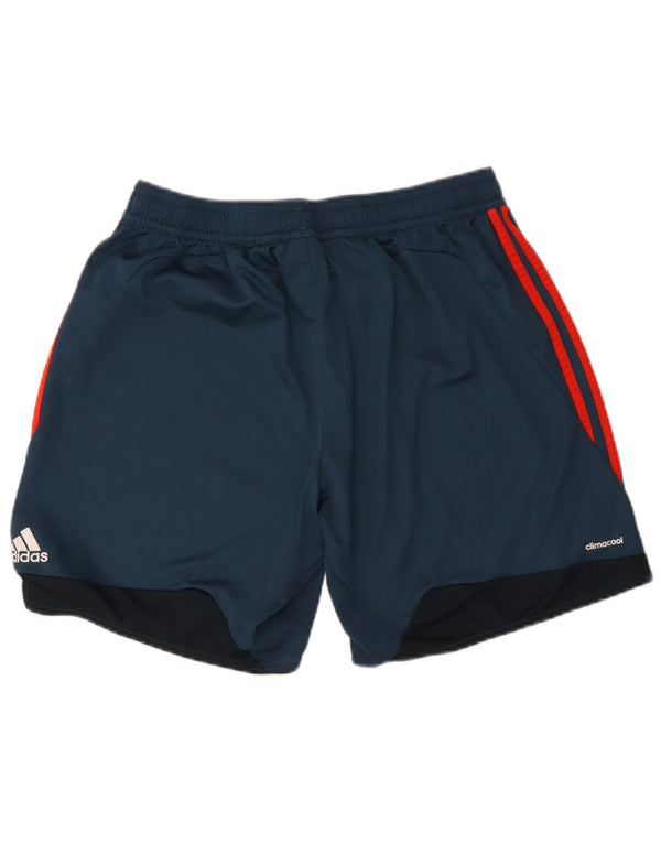 Adidas Herren FC Bayern München Sport Shorts XL Marineblau Polyester