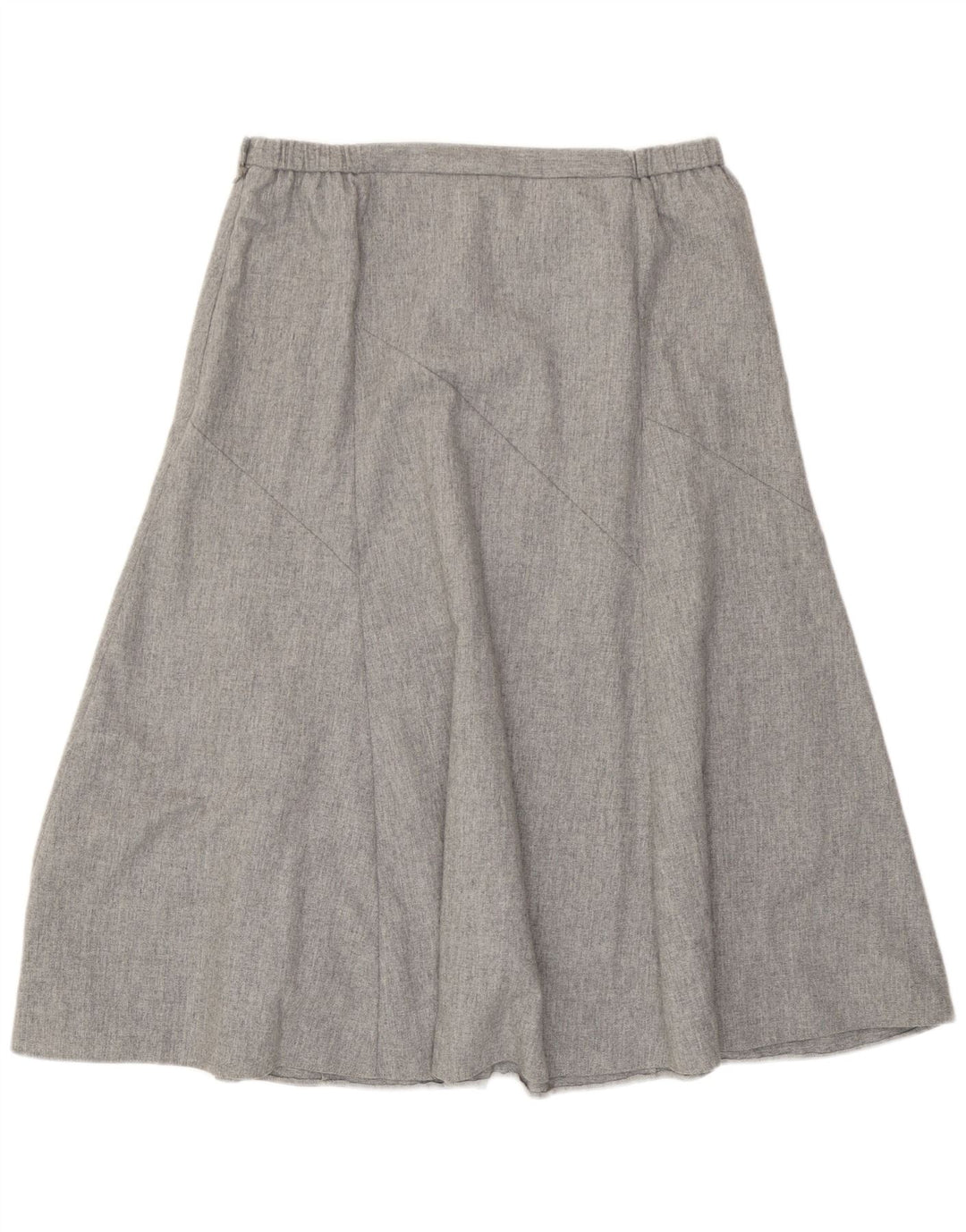 Cotswold Damen A-Linienrock UK 18 XL W36 Grau geflecktes Polyester