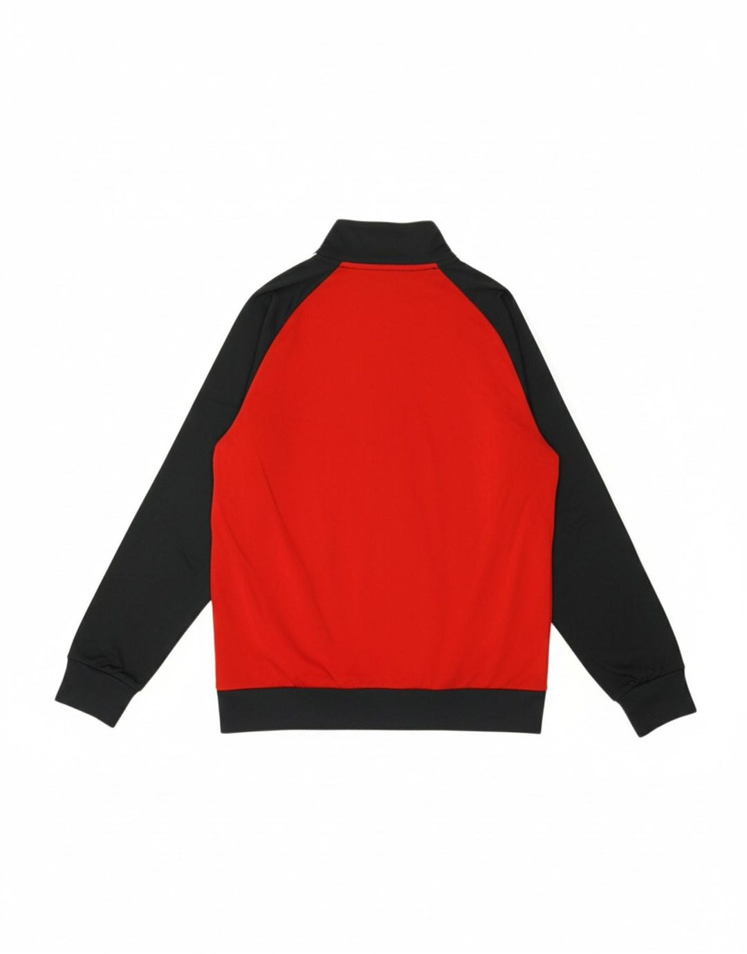 ADIDAS Mens Tracksuit Top Jacket UK 40/42 Medium Red Colourblock Polyester