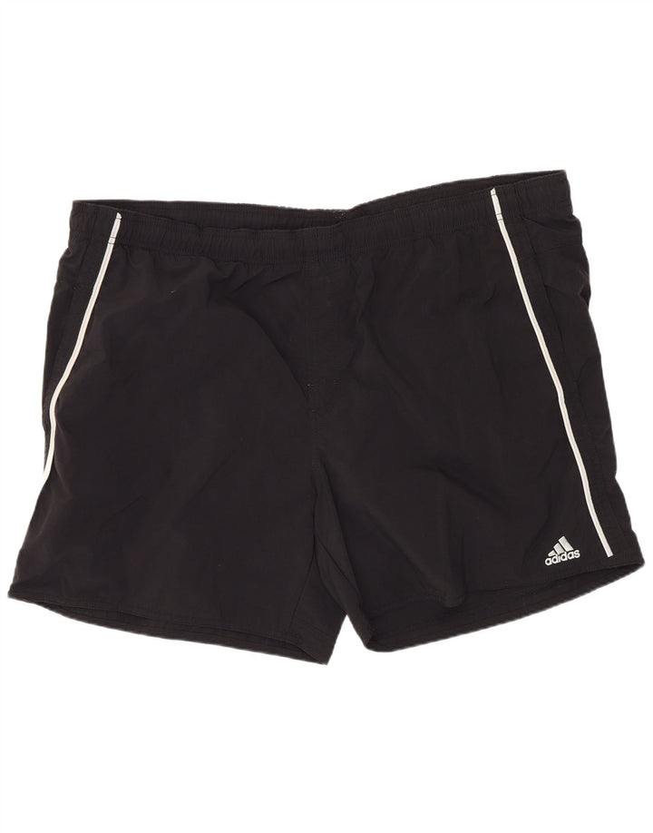 Adidas Herren Sport Shorts 2XL Schwarz Nylon