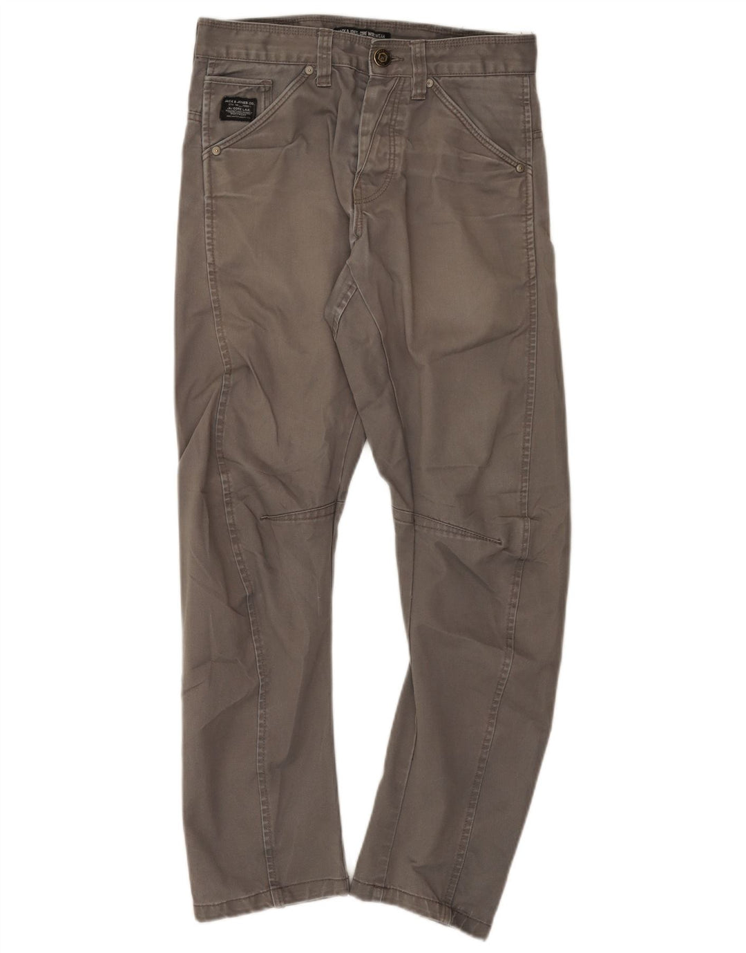 Jack & Jones Herren Bananenhose W28 L28 Grau
