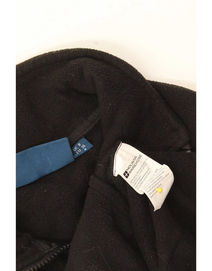 Mountain Warehouse Übergroße Liner-Fleecejacke für Damen, Gr. 8, Schwarz