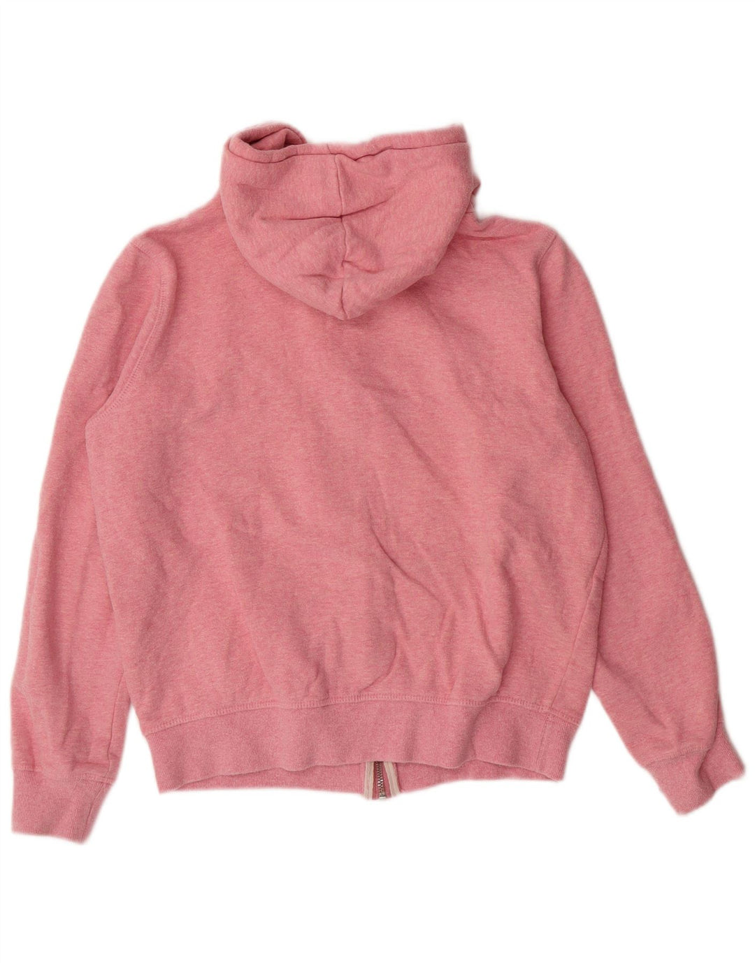 JACK WILLS Damen-Pullover mit Kapuze, übergroß, mit Reißverschluss, Gr. 10, Größe S, Rosa, Baumwolle