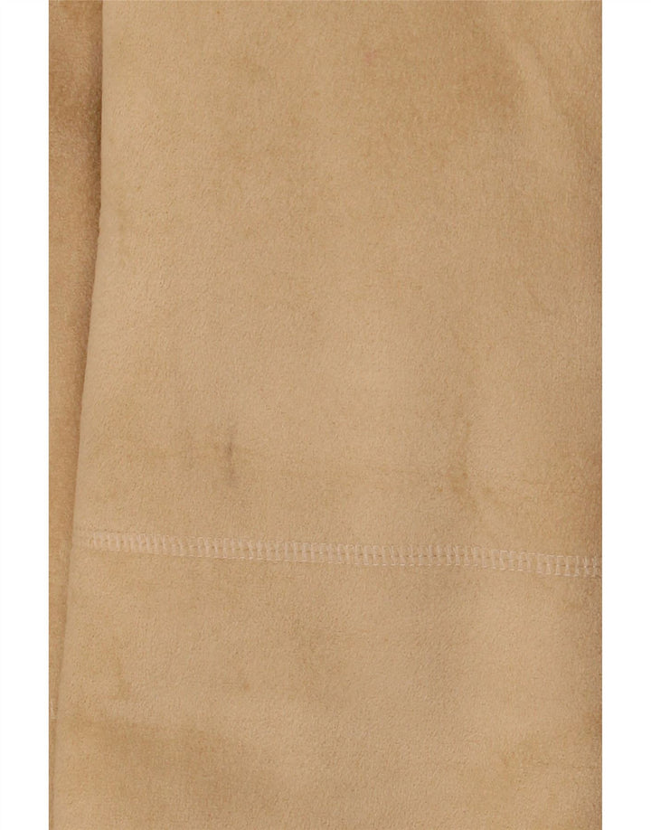 Gerry Weber Damen Übergroßer Sherpa-Mantel UK 12 Medium Beige Polyester
