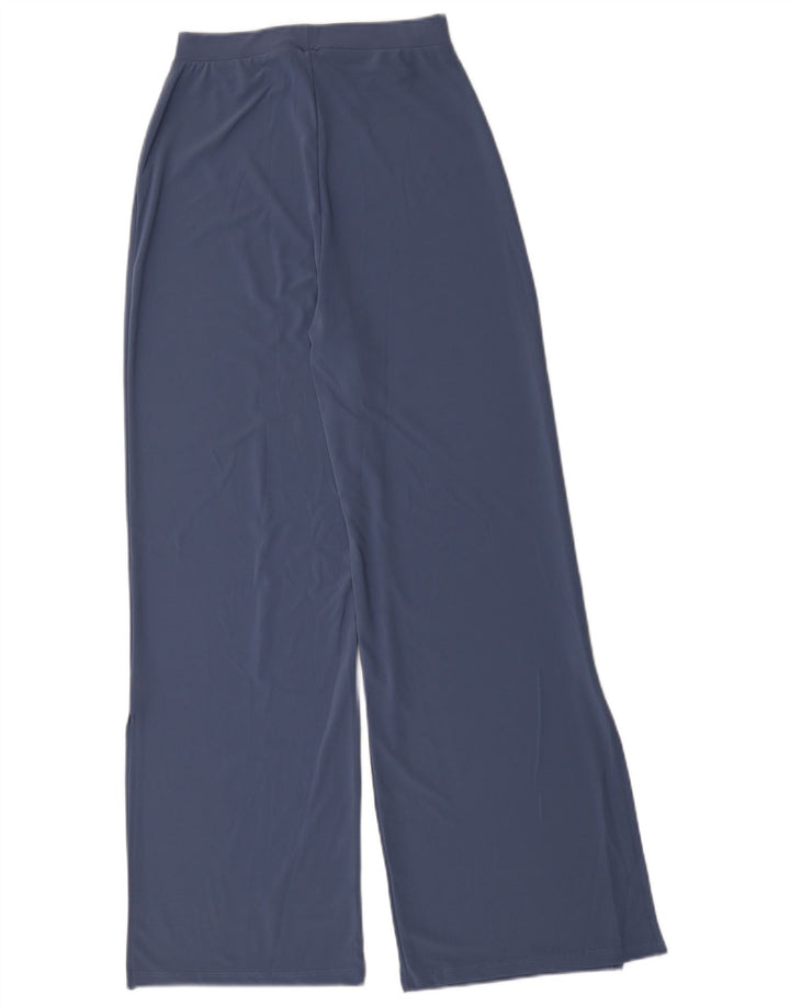 Zara Damen-Trainingshose mit hoher Taille, Größe S, Größe S, Blau, Polyester