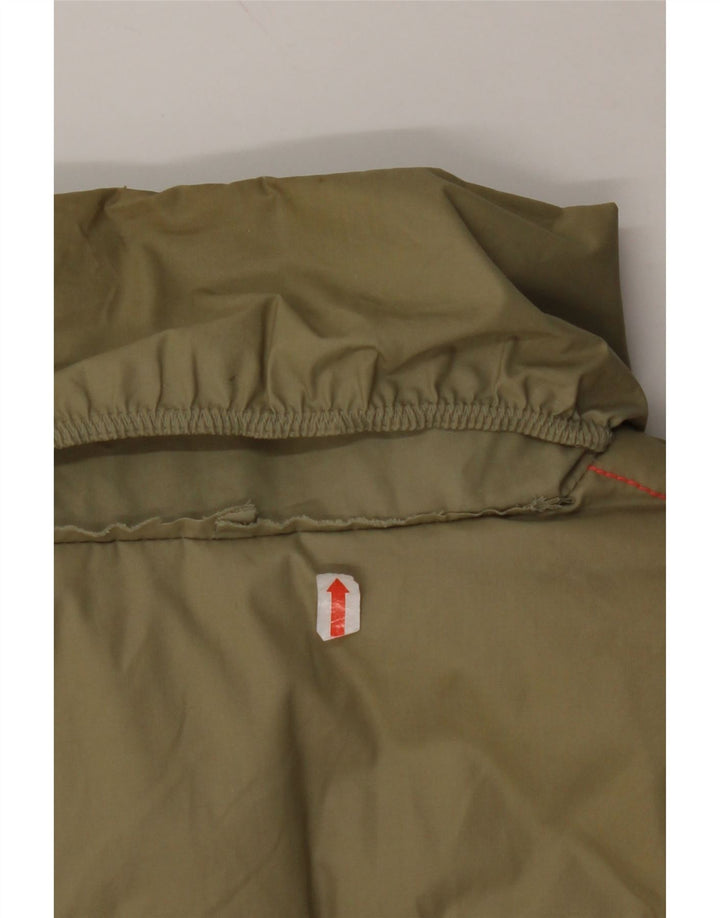 DIESEL Wattierte Damenjacke UK 14 Medium Khaki Polyester