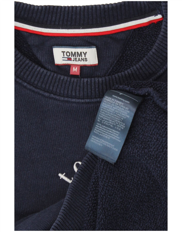 Tommy Hilfiger Damen-Sweatshirt mit Grafik, Gr. 14, mittleres Marineblau
