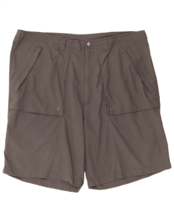 Adidas Herren Freizeitshorts XL W38 Grau Polyester