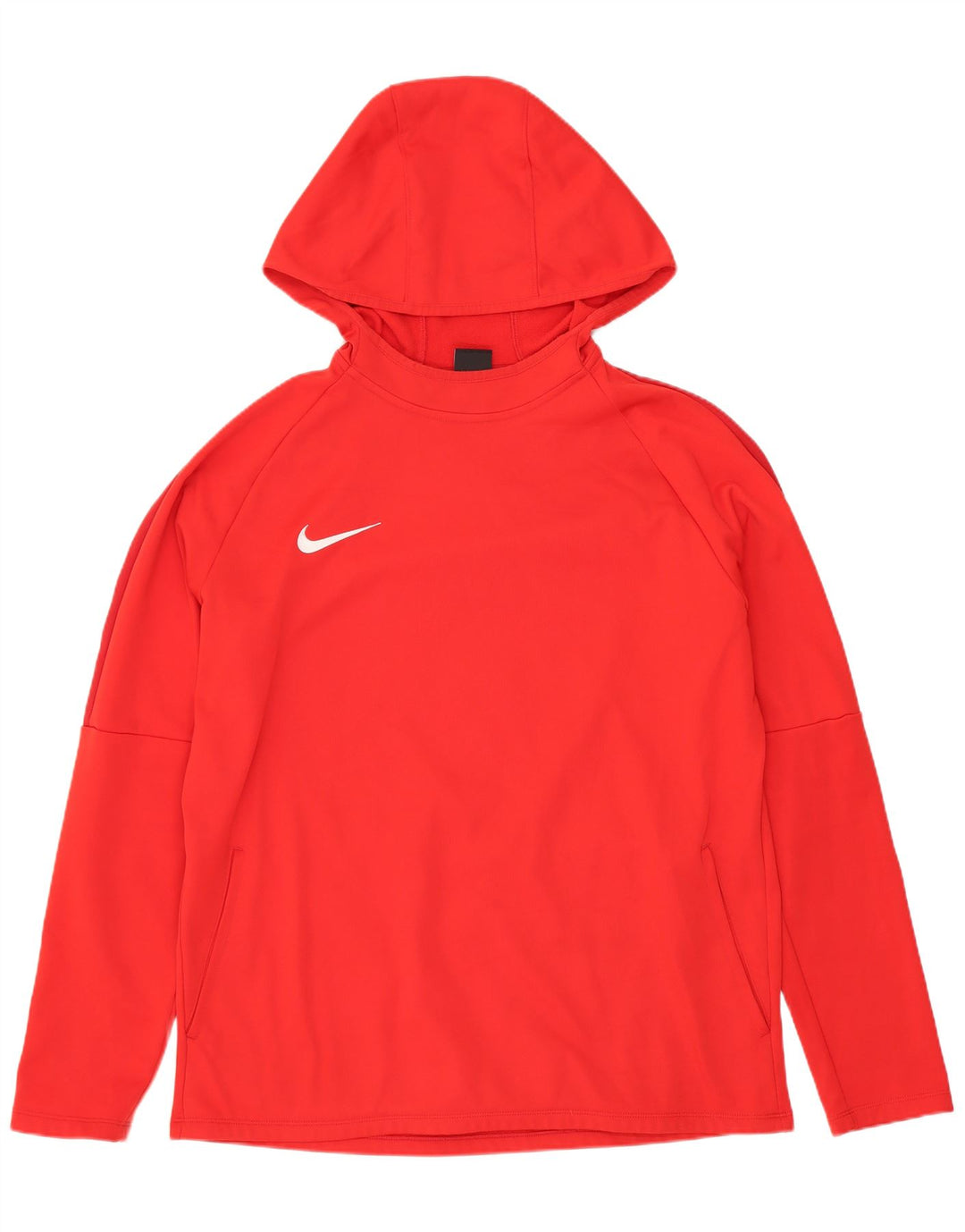 NIKE Herren Dri Fit Graphic Kapuzenpullover, groß, rot, Polyester