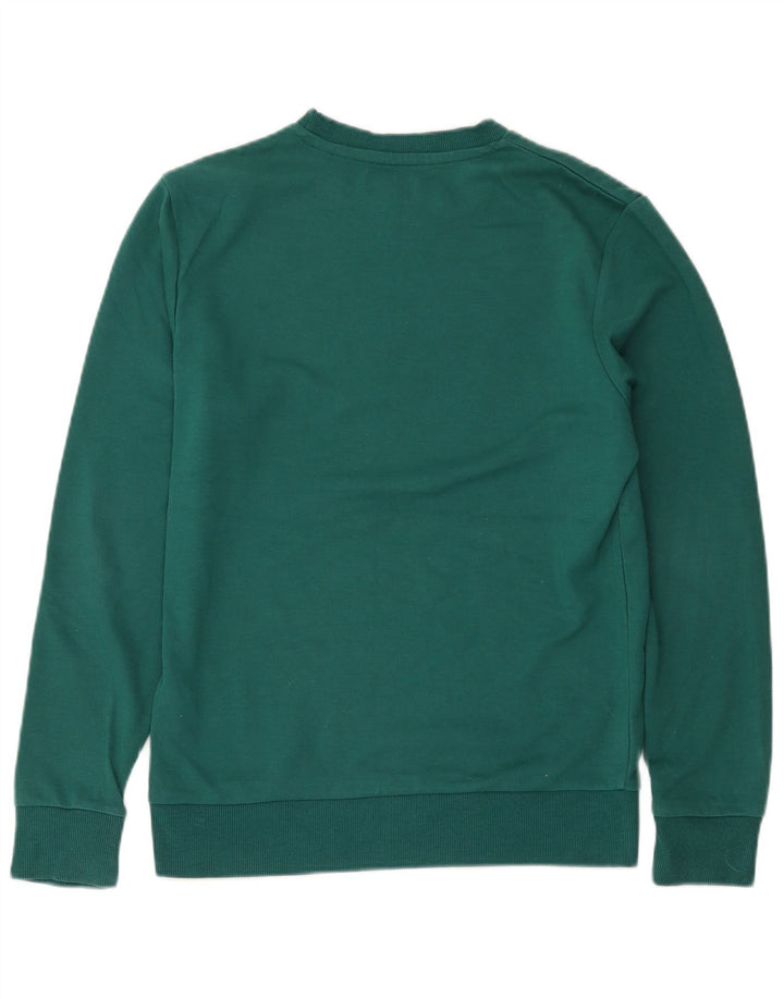 Jack & Jones Herren-Sweatshirt mit Grafik, Größe S, grüne Baumwolle