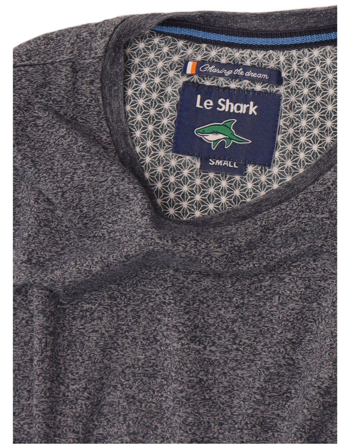 Le Shark Herren T-Shirt Top Small Grau meliert